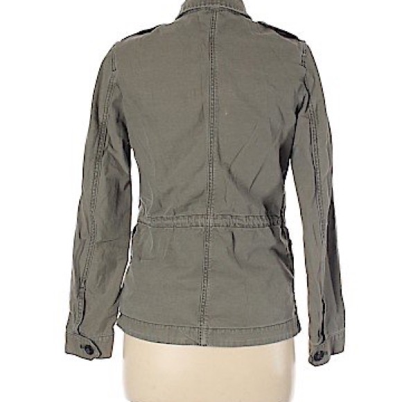 women’s olive green utility jacket - Picture 2 of 5